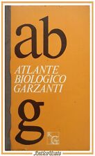 ATLANTE BIOLOGICO GARZANTI 1971 Aldo Garzanti Libro manuale