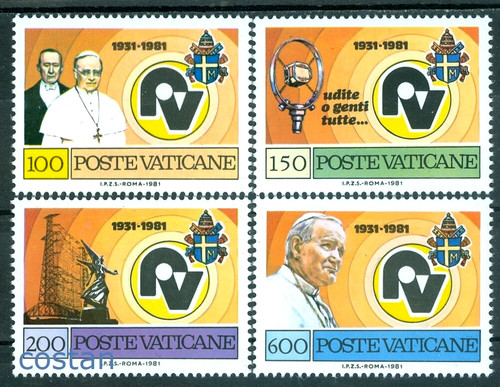1981 radio vaticano papa - 1981,