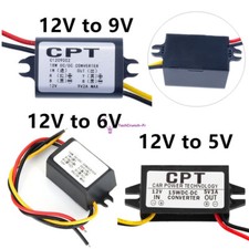 DC-DC 12V to 5V/6V/9V 2/3A 15W Converter Step Down 2A/3A 15W Power Supply Module