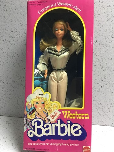 Vintage barbie doll western - vintage,