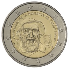 2 EURO FRANCIA  2012 -  100°