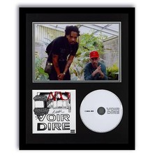 Earl Sweatshirt & The Alchemist "Voir Dire" SIGNED Framed 11x14 CD Display ACOA