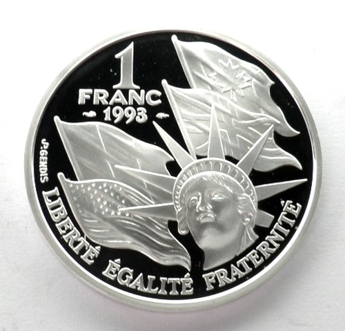 Francia franco 1993 bu - francia,