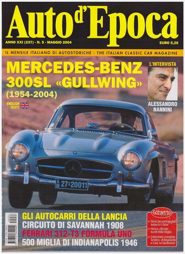 Auto epoca 2004 mercedes - auto, 5/2004