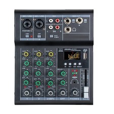 Console Mixer Digitale Professionale Mixer Audio un 4 Canali con Porta USB 8181