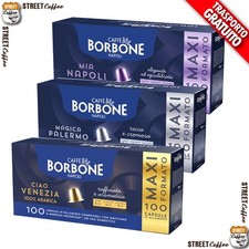 50 600 Cialde Capsule Borbone Nespresso ALLUMINIO Miscela Napoli Palermo Venezia