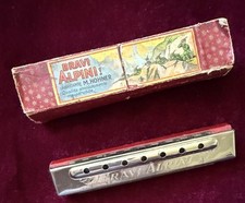 Armonica Hohner Vintage Bravi Alpini Armonica Blues Arpa Marina 