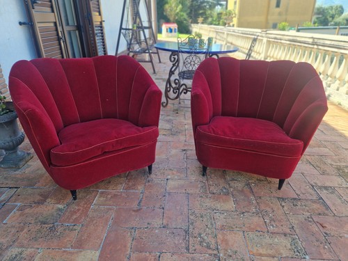 Particolare coppia poltrone - di,