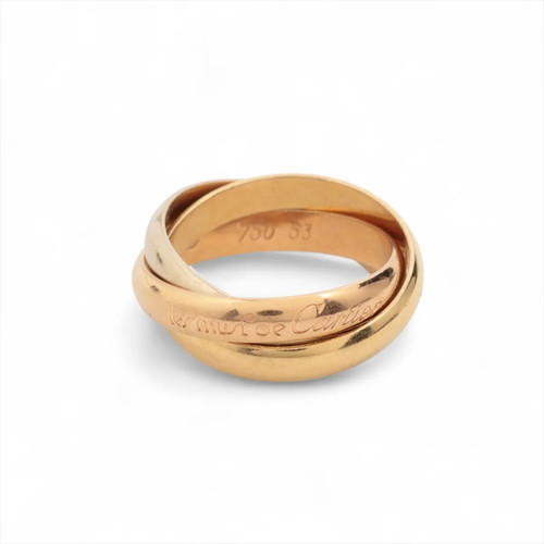 Anello cartier trinity 750 yg - anello, (yg