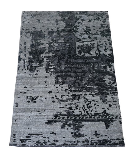 Tappeto moderno annodato - , a