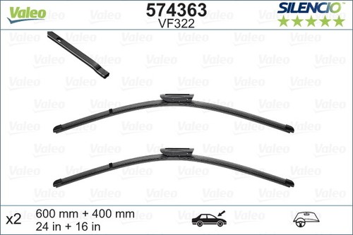 Lame tergicristallo valeo - lame,
