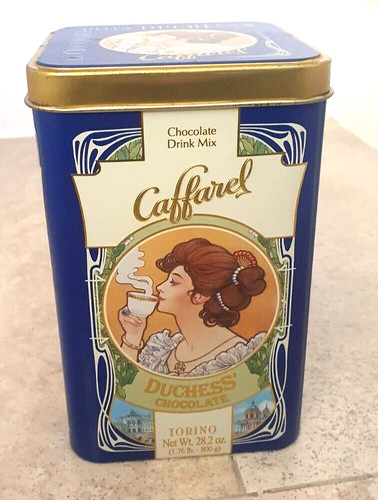 Scatola latta caffarel - scatola, “caffarel”