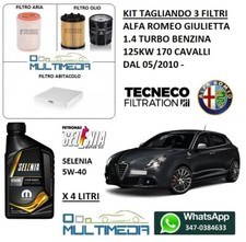 KIT TAGLIANDO FILTRI E OLIO