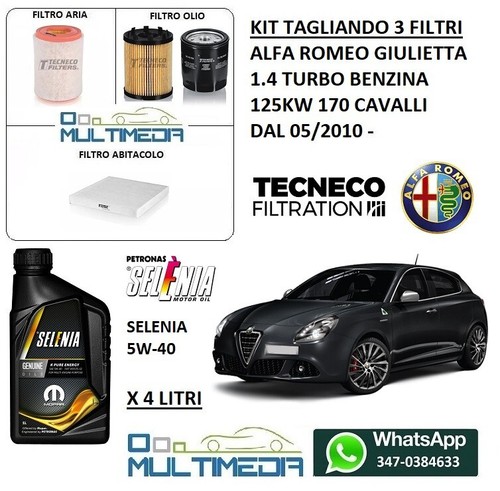 Kit tagliando filtri olio - filtri, e
