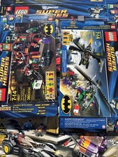 Lego DC Universe Super Heroes Batman 6860 6857 6863 6864 solo scatole 