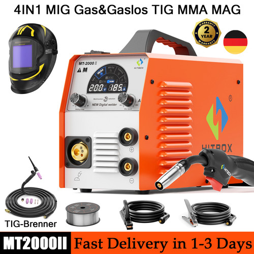 Saldatrice hitbox 200amp mig - saldatrice,