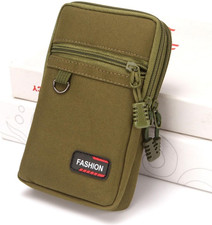 Porta Cellulare Da Cintura Custodia Smartphone Fondina Borsetta Da Viaggio Verde