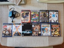 Lotto 9 Videogiochi con eye cam PS2 Playstation PAL ITA