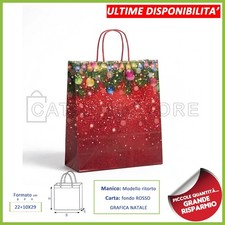 BORSE SHOPPER DI CARTA MANICO