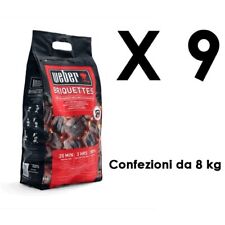 Bricchetti di legno 8 kg Weber