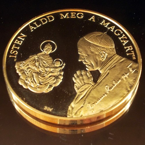 Moneta commemorativa placcata