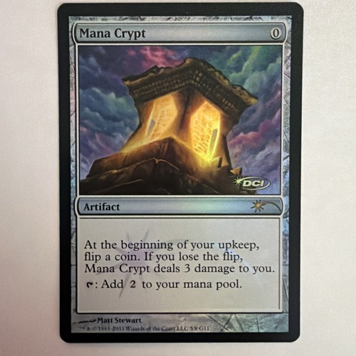 Mana crypt mtg foil - mana,