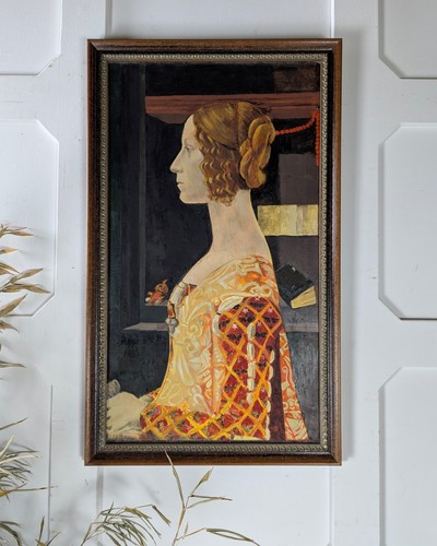 Olio tela vintage - tela,