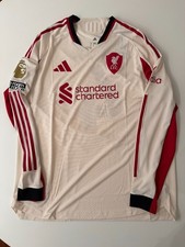 Liverpool No Match Worn Shirt