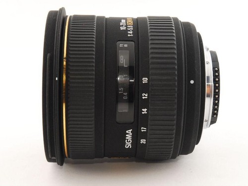 Sigma 20mm ex dc hsm - f4-5.6,