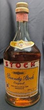 Bottiglia stock brandy vintage - brandy,