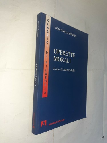 Operette morali giacomo - morali,