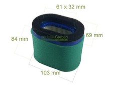 Filtro aria per motore Briggs & Stratton B&S 123602 692446 273356 Greyfriars ...