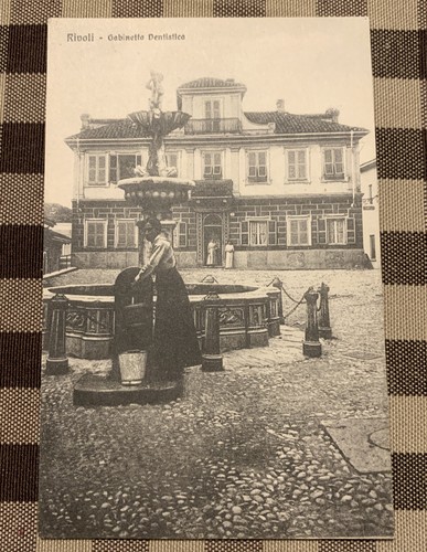 Cartolina antica rivoli - di,