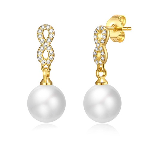 Orecchini goccia perle