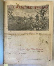 IL CACCIATORE ITALIANO 1924 CINOFILIA CANI DA CACCIA RICETTE HUNTING VETERINARIA