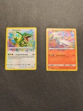 Lotto 2x Pokémon Amazing Rare – Rayquaza + Reshiram – NM – Originali ITA