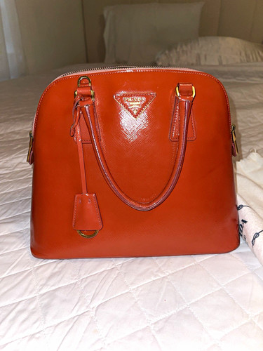 Borsa donna prada arancione - borsa,