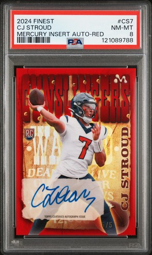 2024 topps finest stroud - finest, cj