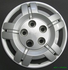 SET 4 COPRICERCHI COPPA RUOTA COPRIRUOTA PER FIAT DUCATO 2009- R16 S/LOGO