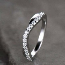 Anello in oro bianco 14 carati