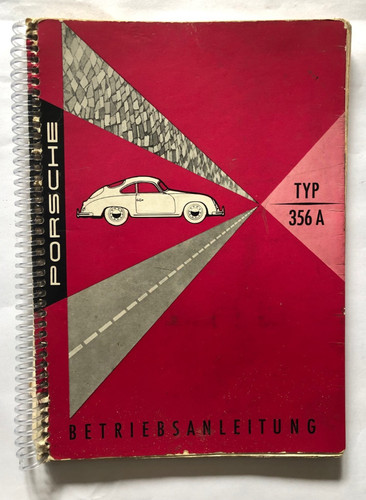 Porsche tipo 356 manuale uso - porsche,