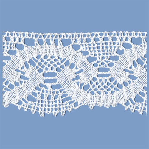 Merletto cotone bianco - cotone, 82
