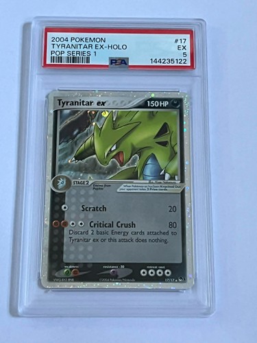 Tyranitar holo pop - tyranitar, 17/17-