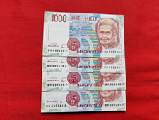 4 MILLE 1000 LIRE MONTESSORI
