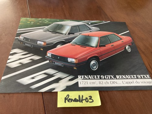 Renault 1984 gtx txe - 9,