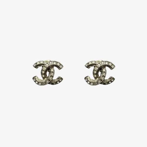 Orecchini argento con logo - argento,