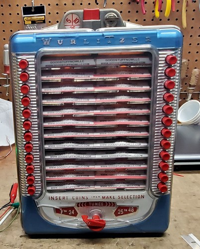 Wurlitzer jukebox wallbox 4851 - wurlitzer,