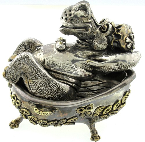 Divertente scultura artista - , di