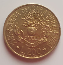 Moneta Da 200 Lire Arma Dei