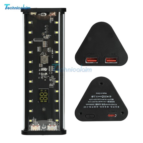 Custodia batteria trasparente